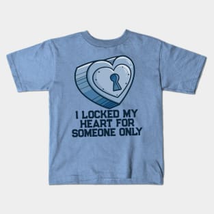 Locked My Heart Kids T-Shirt